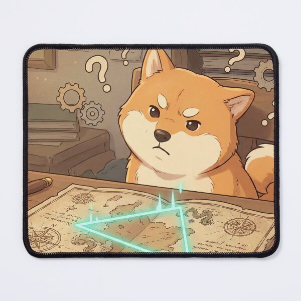 Item preview, Shiba Bermuda Triangle Puzzle designed and sold by Midnight Replay.