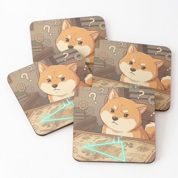 Item preview, Shiba Bermuda Triangle Puzzle designed and sold by Midnight Replay.