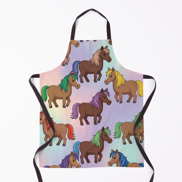 Item preview, Colorful Cute Horses (image size 7840x11680) designed and sold by Digital-Davinci.
