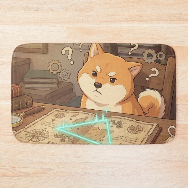 Item preview, Shiba Bermuda Triangle Puzzle designed and sold by Midnight Replay.
