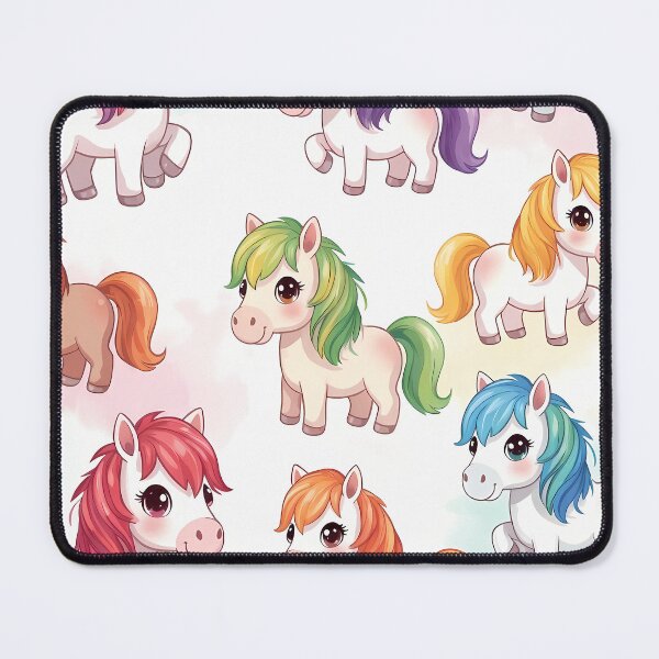 Item preview, Colorful Cute Horses (image size 7840x11680) designed and sold by Digital-Davinci.