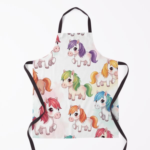 Item preview, Colorful Cute Horses (image size 7840x11680) designed and sold by Digital-Davinci.