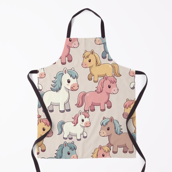 Item preview, Colorful Cute Horses (image size 7840x11680) designed and sold by Digital-Davinci.