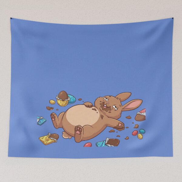 Item preview, Chocolate Coma Bunny designed and sold by ArtsByAdriana.