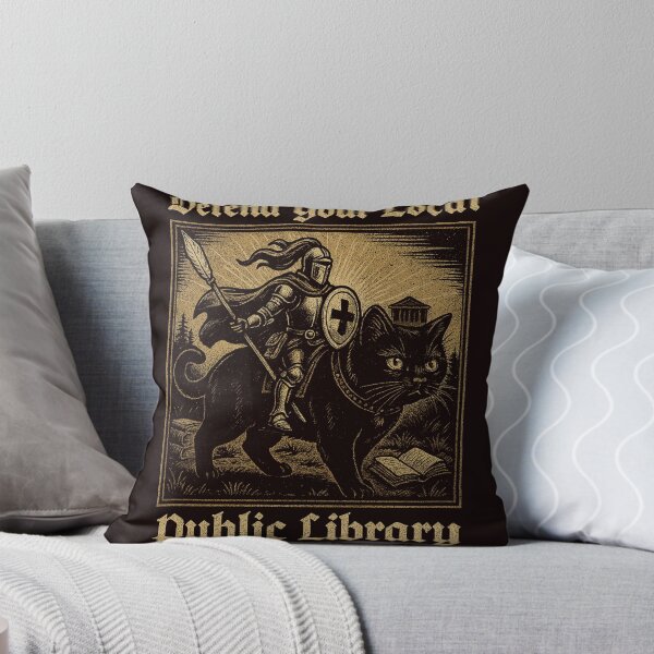 Item preview, Defend Local Public Library Reading designed and sold by cosettacir6382.