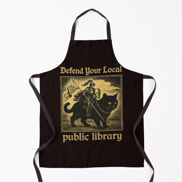 Item preview, Defend Local Public Library Vintage designed and sold by cosettacir6382.