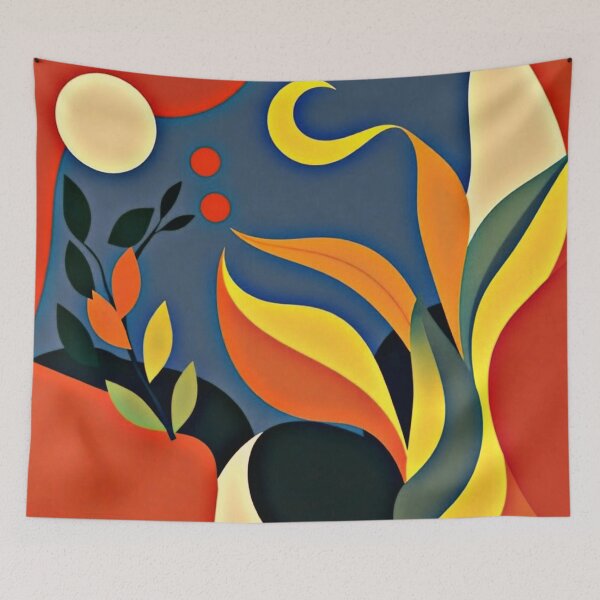 Item preview, Matisse Inspired Bold And Beautiful Cut Out Design  designed and sold by Sizani.