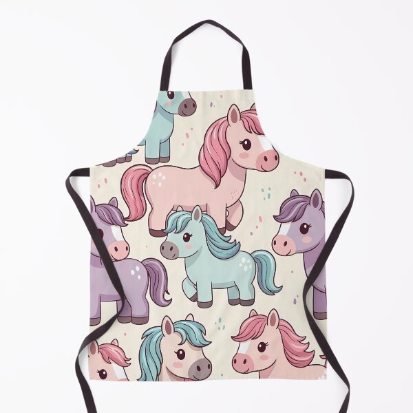 Item preview,  Colorful Cute Horses (image size 7840x11680) designed and sold by Digital-Davinci.