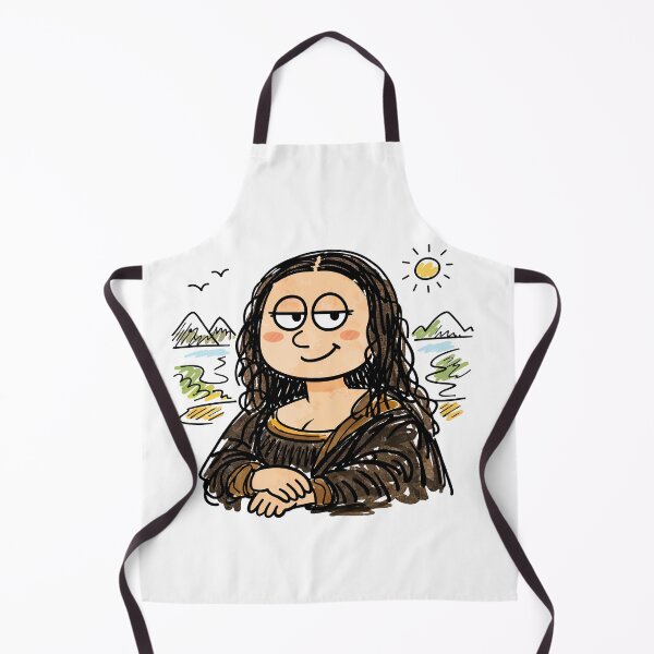 Item preview, Mona Lisa’s Cartoon Portrait designed and sold by Arte Cartoon From TagTeam Group.