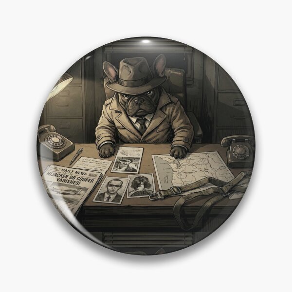 Item preview,  Frenchie DB Cooper Mystery designed and sold by Midnight Replay.