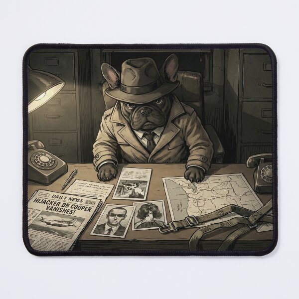 Item preview,  Frenchie DB Cooper Mystery designed and sold by Midnight Replay.