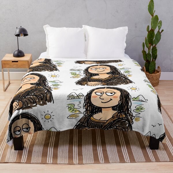 Item preview, Mona Lisa’s Cartoon Portrait designed and sold by Arte Cartoon From TagTeam Group.
