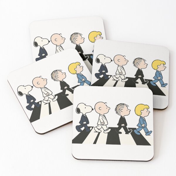 Item preview, Beatles Cartoon Crosswalk Parody designed and sold by DesignerGraphic.