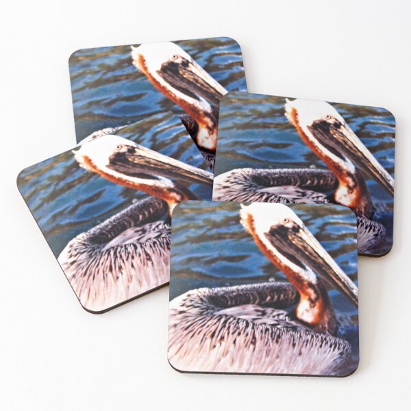 Item preview, Pelican Bird Floats in Florida Waters designed and sold by kristalcurt.