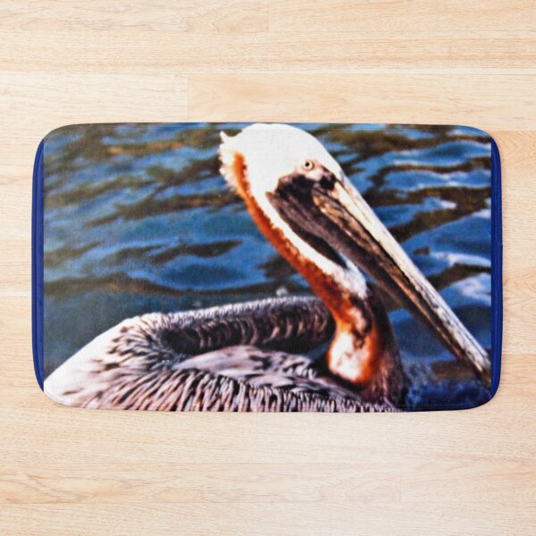 Item preview, Pelican Bird Floats in Florida Waters designed and sold by kristalcurt.