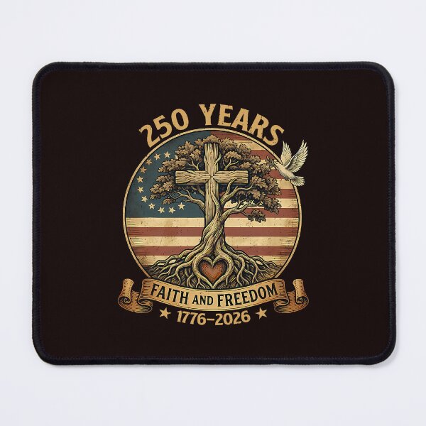 Item preview, 250 Years Faith Freedom America designed and sold by cosettacir6382.