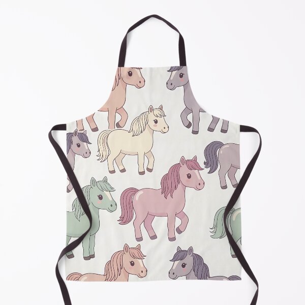 Item preview, Colorful Cute Horses (image size 7840x11680) designed and sold by Digital-Davinci.