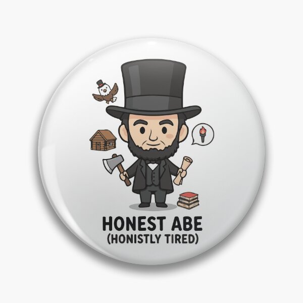 Item preview, Honest Abe (Honestly Tired) designed and sold by MaisonLouis.