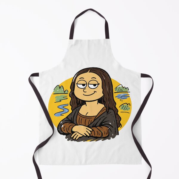 Item preview, Mona Lisa’s Hand-Writing Portrait designed and sold by Arte Cartoon From TagTeam Group.