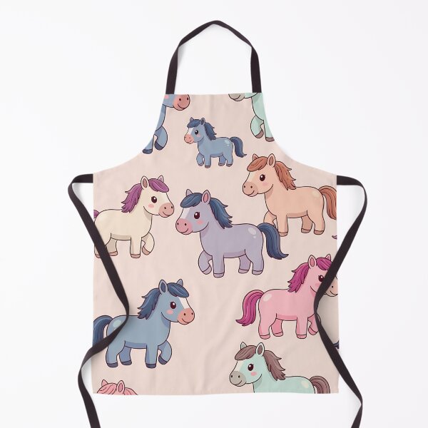 Item preview, Colorful Cute Horses (image size 7840x11680) designed and sold by Digital-Davinci.