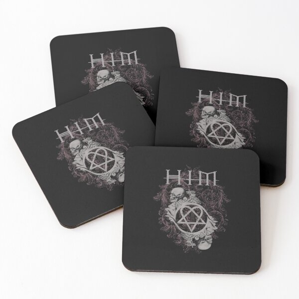 Item preview, Ville Valo Him Dual Skull designed and sold by DesignerGraphic.