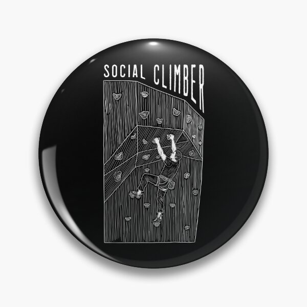 Item preview, Rock Climbing Indoor Wall Social Climber Man Climb Quote designed and sold by GrandeDuc.