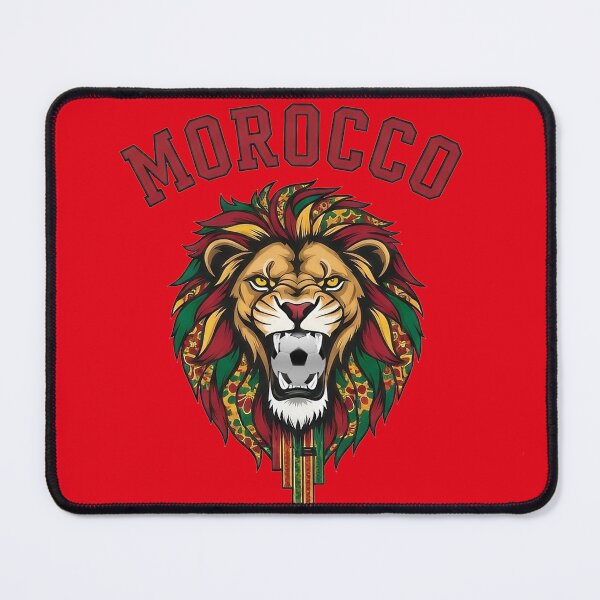 Item preview, Morocco National Team Roaring Lion designed and sold by Majorprint.