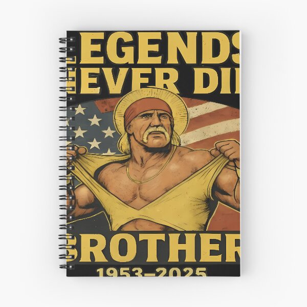 Item preview, Rip Hulk Hogan Hulkamania Legends Nevew Die Brother1953- 2025 designed and sold by AnarK13.