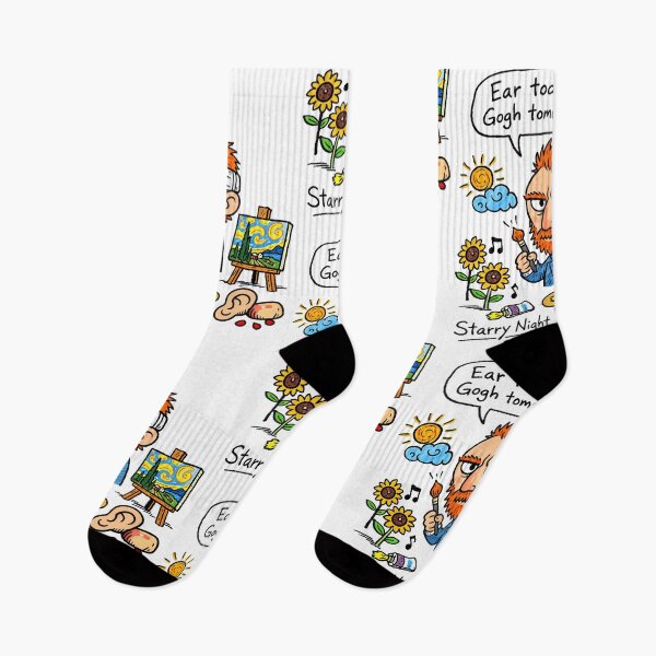 Item preview, Van Gogh Hand-Writings Cartoon Starry Night Life designed and sold by Arte Cartoon From TagTeam Group.