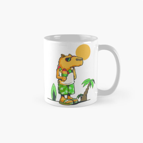 Item preview, Capybara at the beach designed and sold by TomiAx.