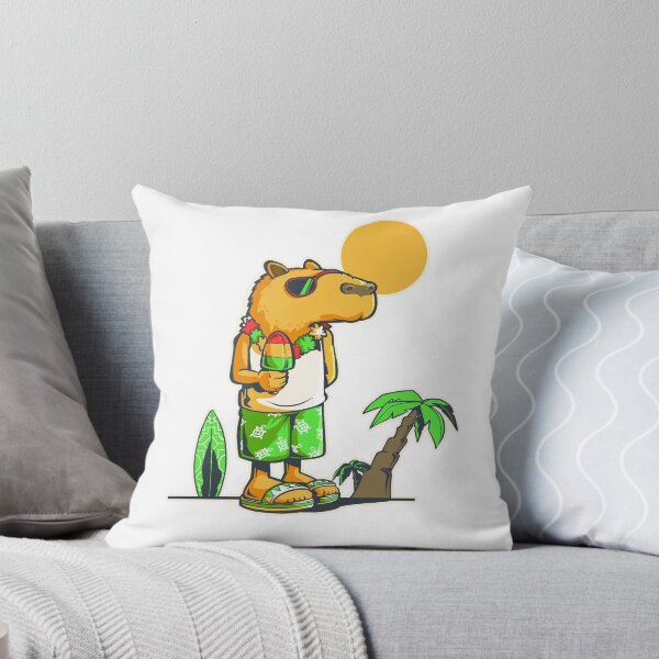 Item preview, Capybara at the beach designed and sold by TomiAx.