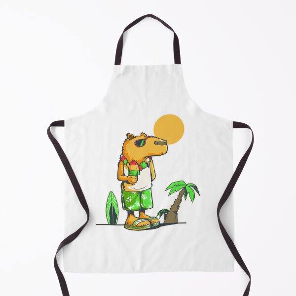 Item preview, Capybara at the beach designed and sold by TomiAx.