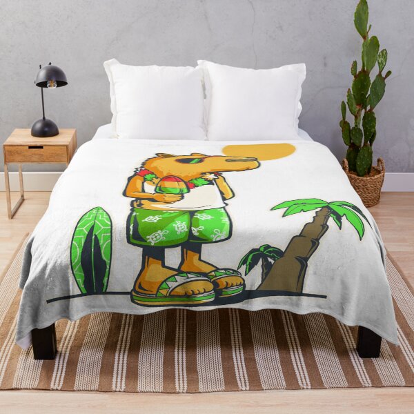 Item preview, Capybara at the beach designed and sold by TomiAx.
