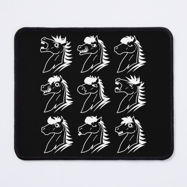 Item preview, Funny Horse Faces – Expressive Equine Collection_BK designed and sold by AckeeWolf.