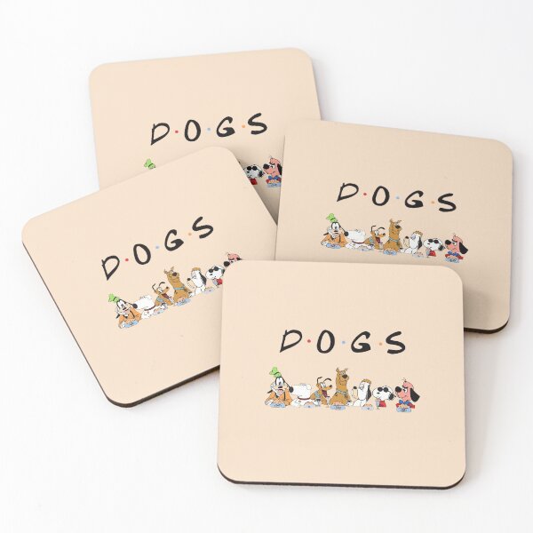Item preview, Famous Cartoon Dogs Friends Parody Coffee Shop designed and sold by rafaelvargas18.