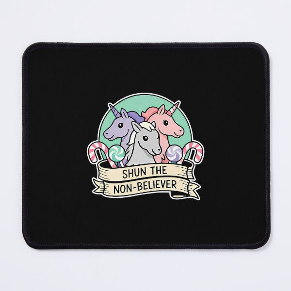 Item preview, Shun The Non Believer Unicorn Quote designed and sold by kienoy.
