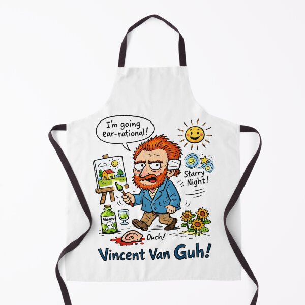 Item preview, Vincent Van Gogh Hand-Writings Cartoon I'm Going ear-rational designed and sold by Arte Cartoon From TagTeam Group.
