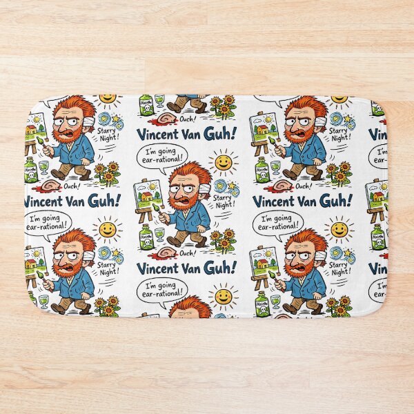 Item preview, Vincent Van Gogh Hand-Writings Cartoon I'm Going ear-rational designed and sold by Arte Cartoon From TagTeam Group.