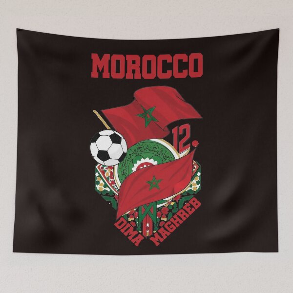 Item preview, Morocco Soccer Dima Maghreb designed and sold by Majorprint.