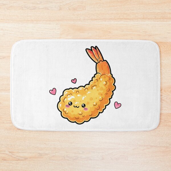 Item preview, Cute Kawaii Shrimp Tempura  designed and sold by AmyLeeKawaii.