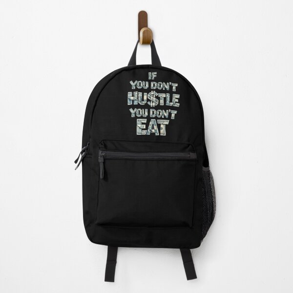 Item preview, If You Don't Hustle You Don't Eat - Money Motivation Sticker, Hustle Culture Design designed and sold by JonathanP514.