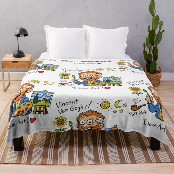 Item preview, Vincent Van Gogh Hand-Writings Cartoon I LOVE ART designed and sold by Arte Cartoon From TagTeam Group.