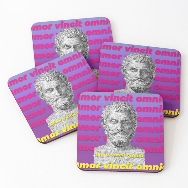 Item preview, Amor Vincit Omnia – Ancient Bust Philosophy Art designed and sold by Mauswohn.