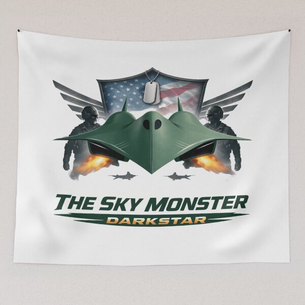 Item preview, SR-72 Darkstar The Sky Monster Concept Aircraft Illustration designed and sold by Combat Skies.