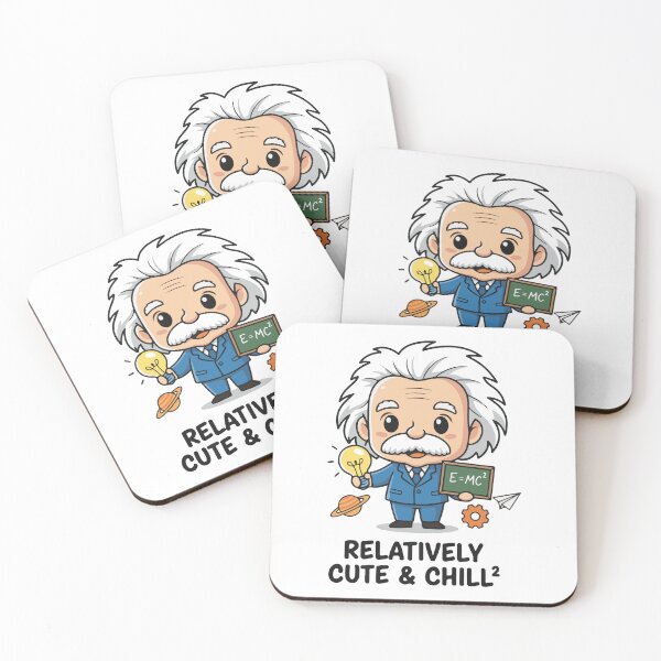 Item preview, Einstein: Relatively Cute & Chill² designed and sold by MaisonLouis.