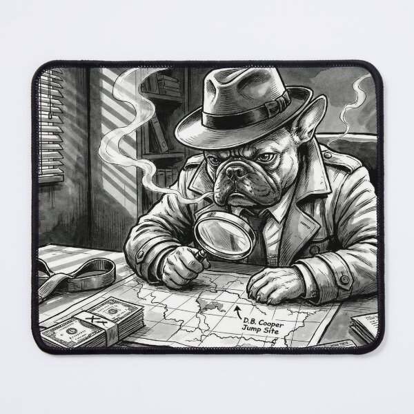Item preview, Frenchie DB Cooper Mystery designed and sold by Midnight Replay.