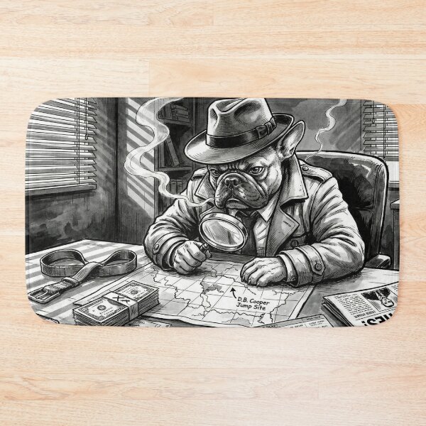 Item preview, Frenchie DB Cooper Mystery designed and sold by Midnight Replay.