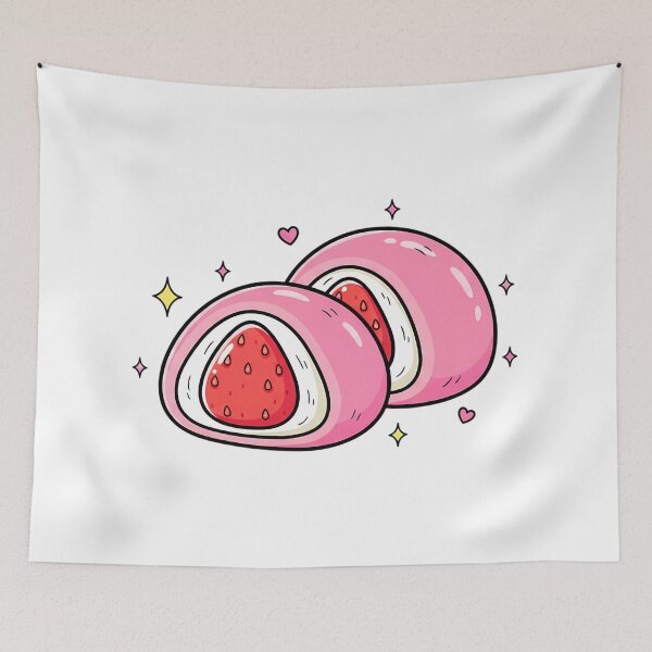 Item preview, Japanese Dessert Lover Cute Mochi Kawaii  designed and sold by AmyLeeKawaii.