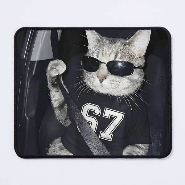 Item preview, Cool Cat Wearing Sunglasses Meme designed and sold by DAVIESLLC.