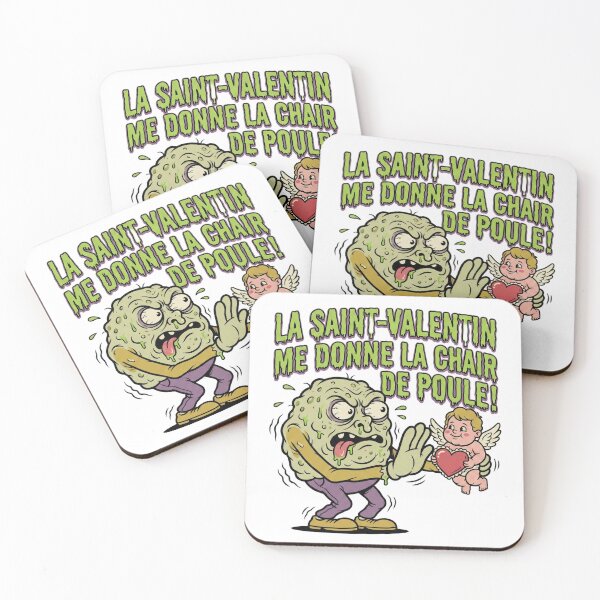 Item preview, VALENTINE'S DAY GIVES ME THE CREEPS! designed and sold by GeoVB.